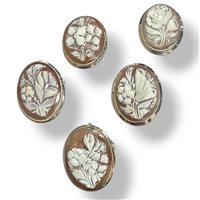 Brosche Mandile 1922 Dame Cammei  in Silber Conchiglia 2MSPCM166 - 2MSPCM166